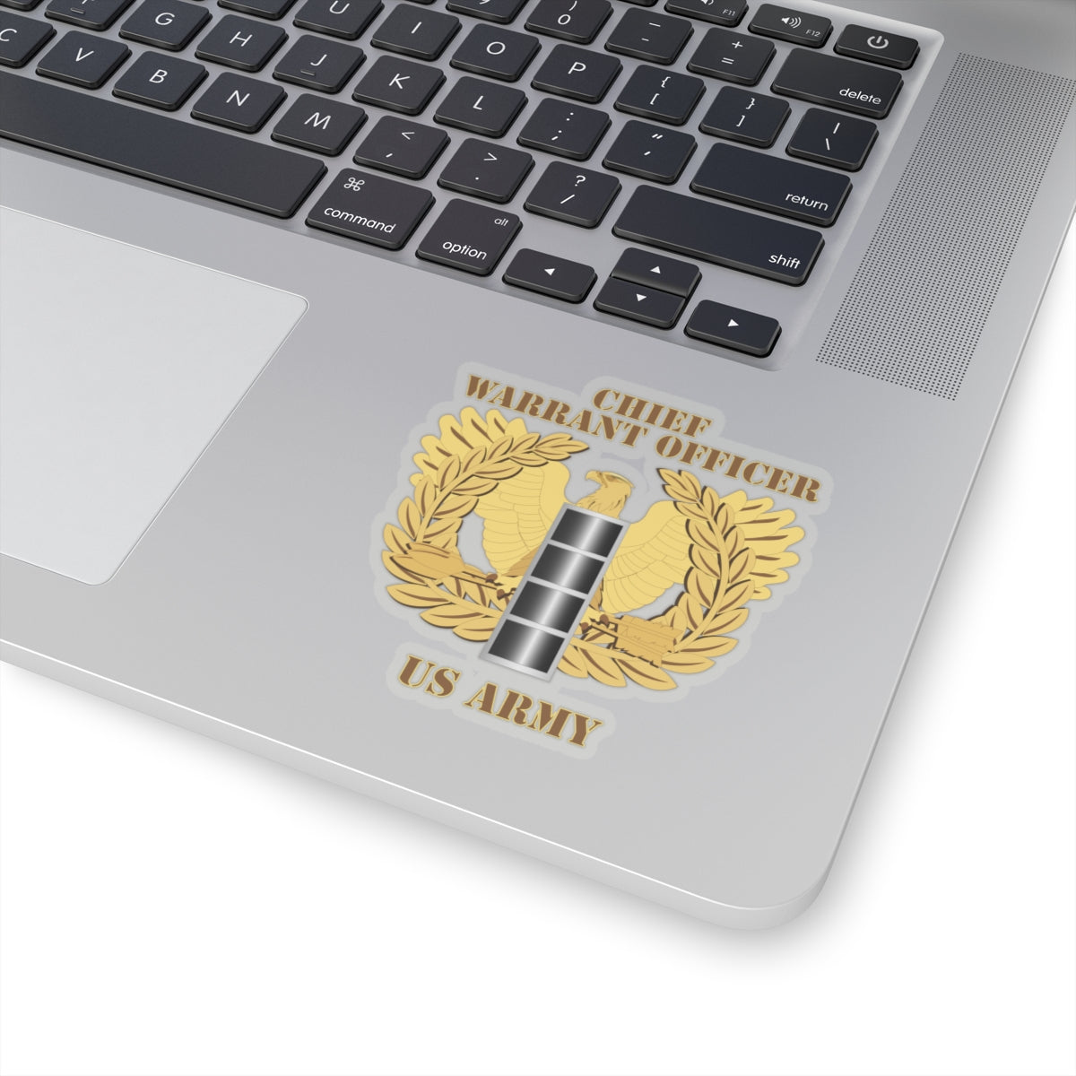 Kiss-Cut Stickers - Emblem - Warrant Officer - CW4 wo DS