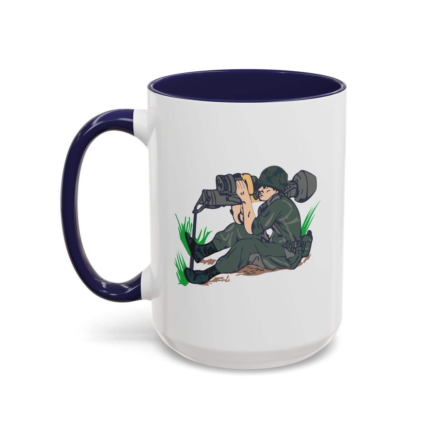 Accent Coffee Mug (11oz & 15oz) - Anti Armor M47 Dragon X 300