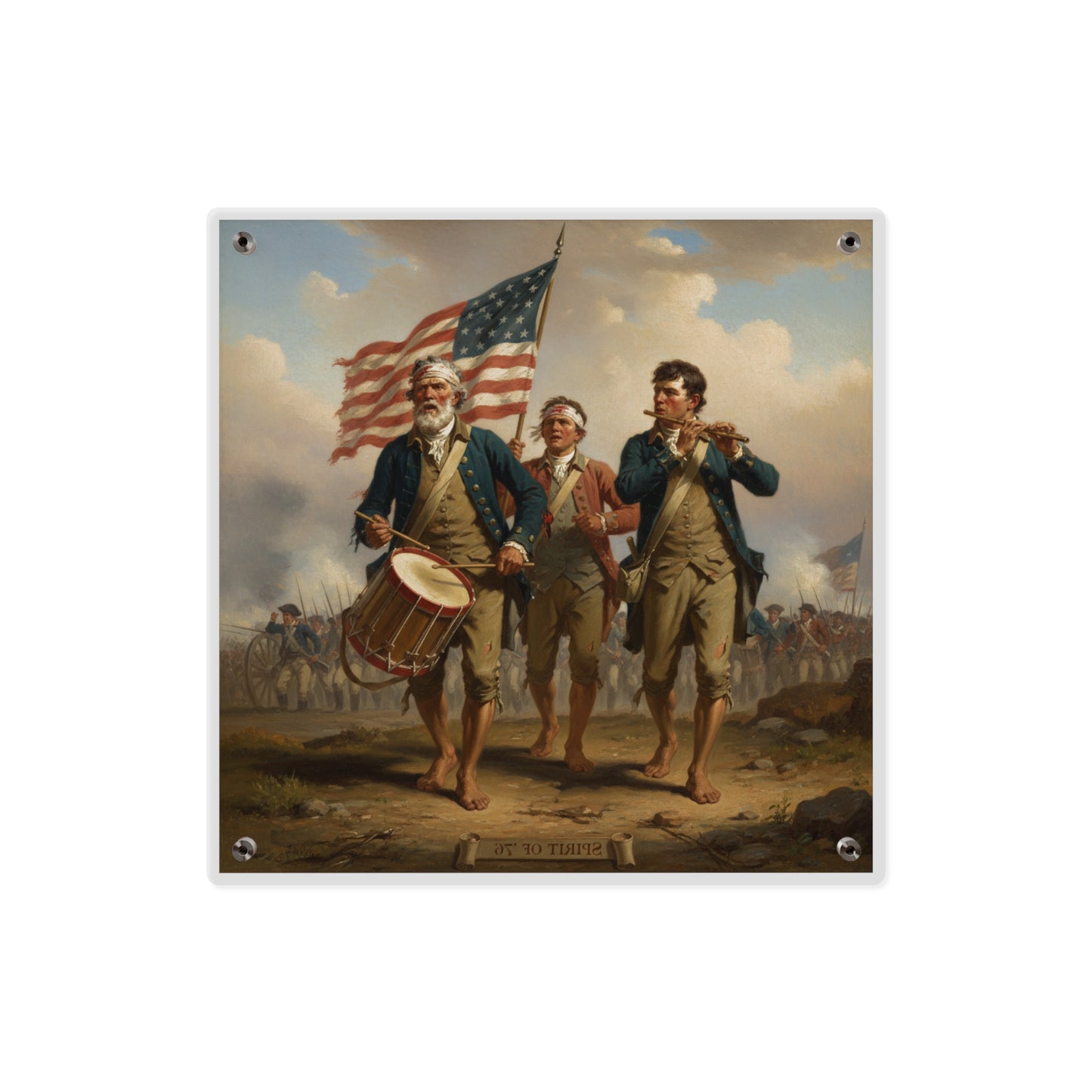 Acrylic Wall Art Panel - Spirit of 76