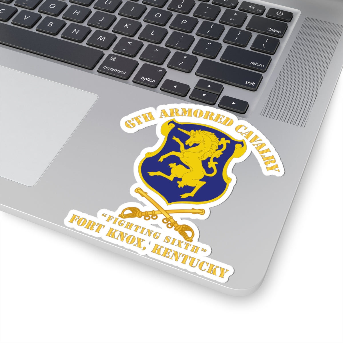 Kiss-Cut Stickers - 6th ACR w Cav Br Ft Knox Kentucky