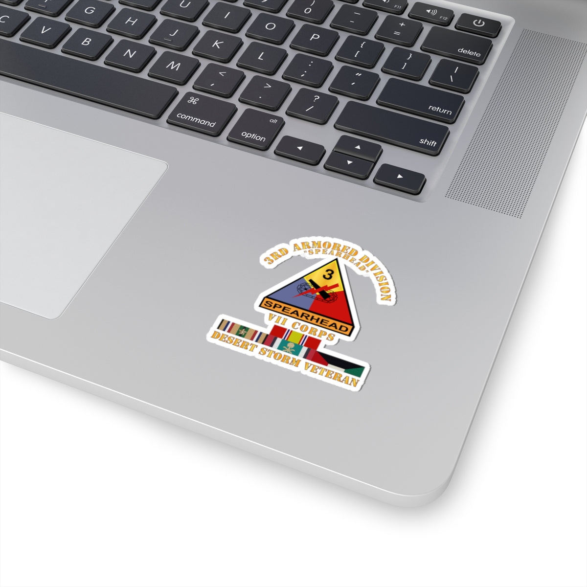 Kiss-Cut Stickers - 3rd Armored Div - VII Corps - Desert Storm Veteran