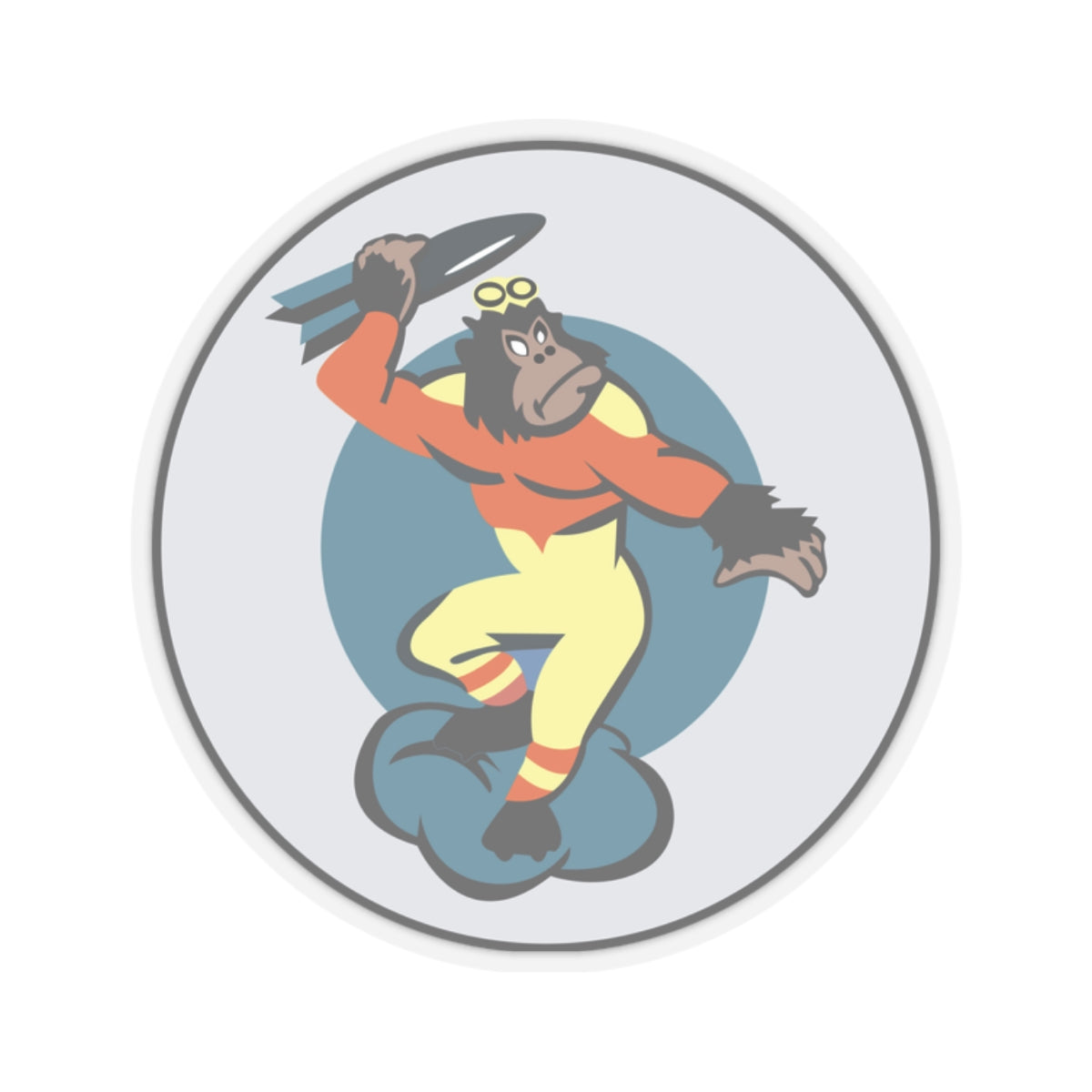 Kiss-Cut Stickers - AAC - 451st Bombardment Squadron wo txt X 300