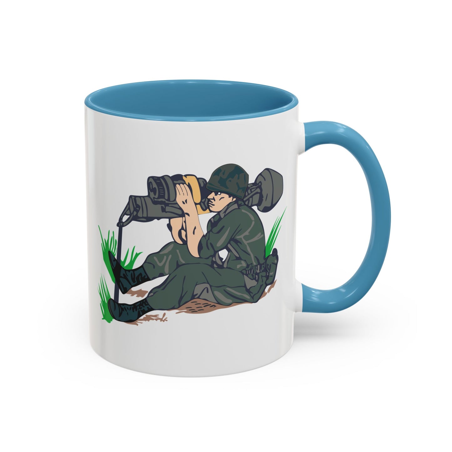 Accent Coffee Mug (11oz & 15oz) - Anti Armor M47 Dragon X 300