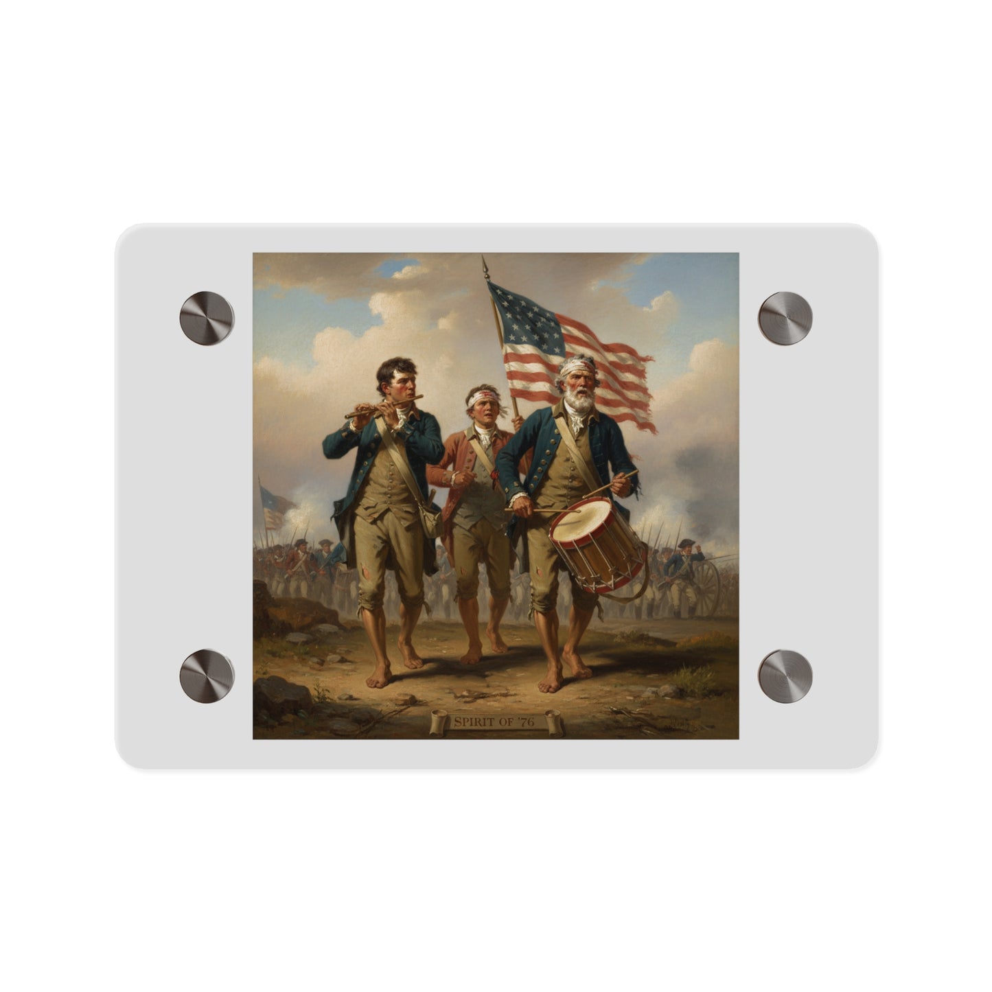 Acrylic Wall Art Panel - Spirit of 76