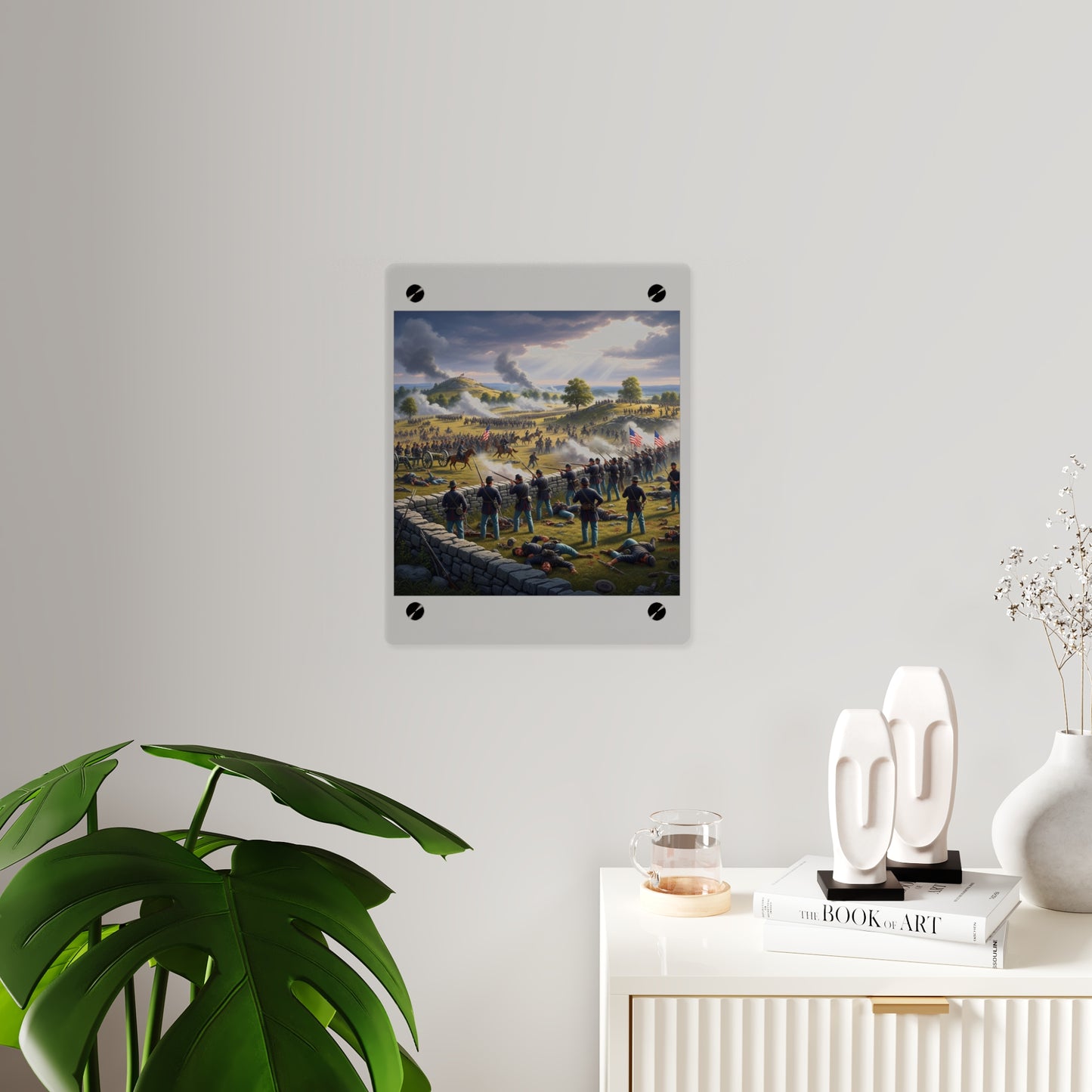 Acrylic Wall Art Panel - Battle of Gettysburg