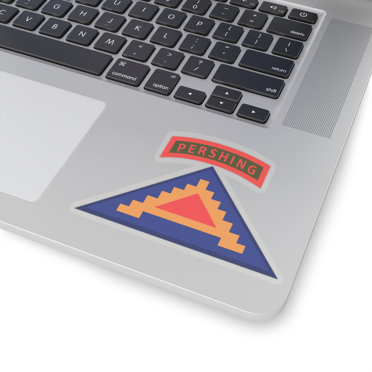Kiss-Cut Stickers - 56th Artillery Brigade - 7th Army w Pershing Tab wo Txt