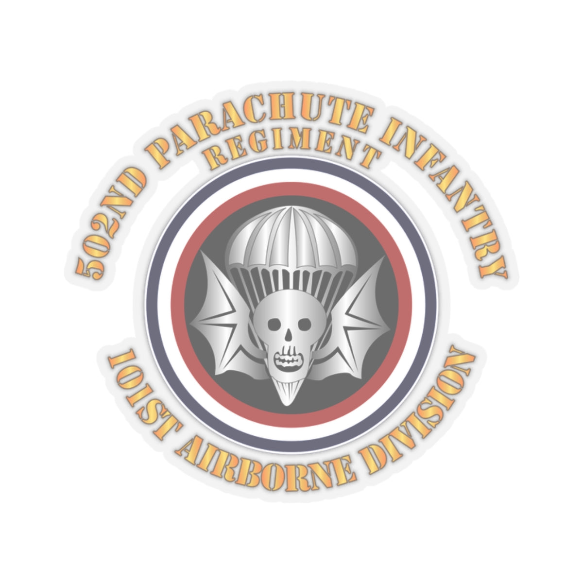 Kiss-Cut Stickers - 502nd PIR - 101st Airborne Division