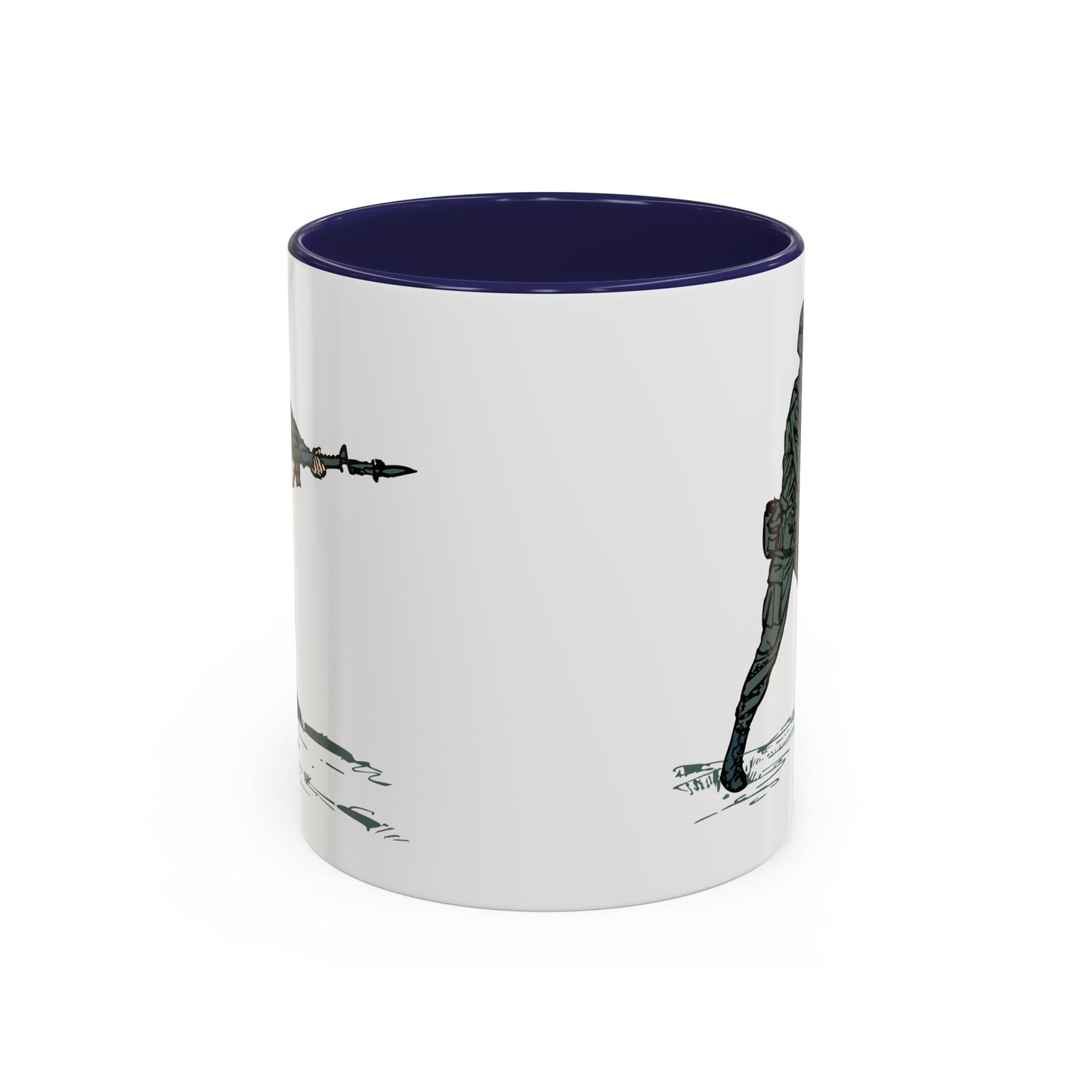 Accent Coffee Mug (11oz & 15oz) - Bayonet Training-Modified Thrust X 300