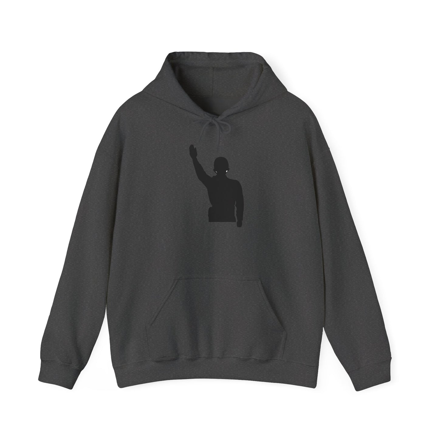 Unisex Heavy Blend Hooded Sweatshirt -Army - Soldier - Halt - Silhouette X 300