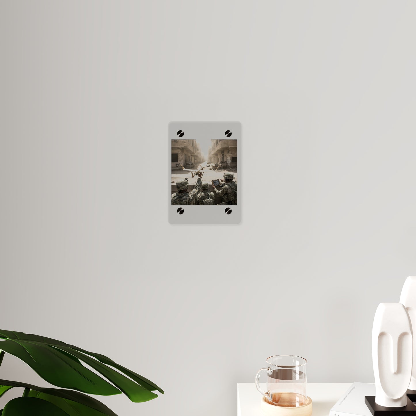 Acrylic Wall Art Panel - UAV Raven in Iraq war