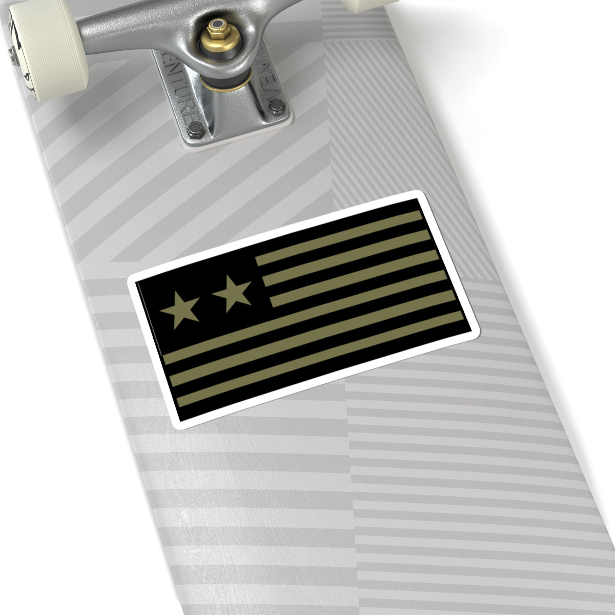 Kiss-Cut Stickers - Flag - Western Forces - 2 Star Flag wo Txt - OD Subdued