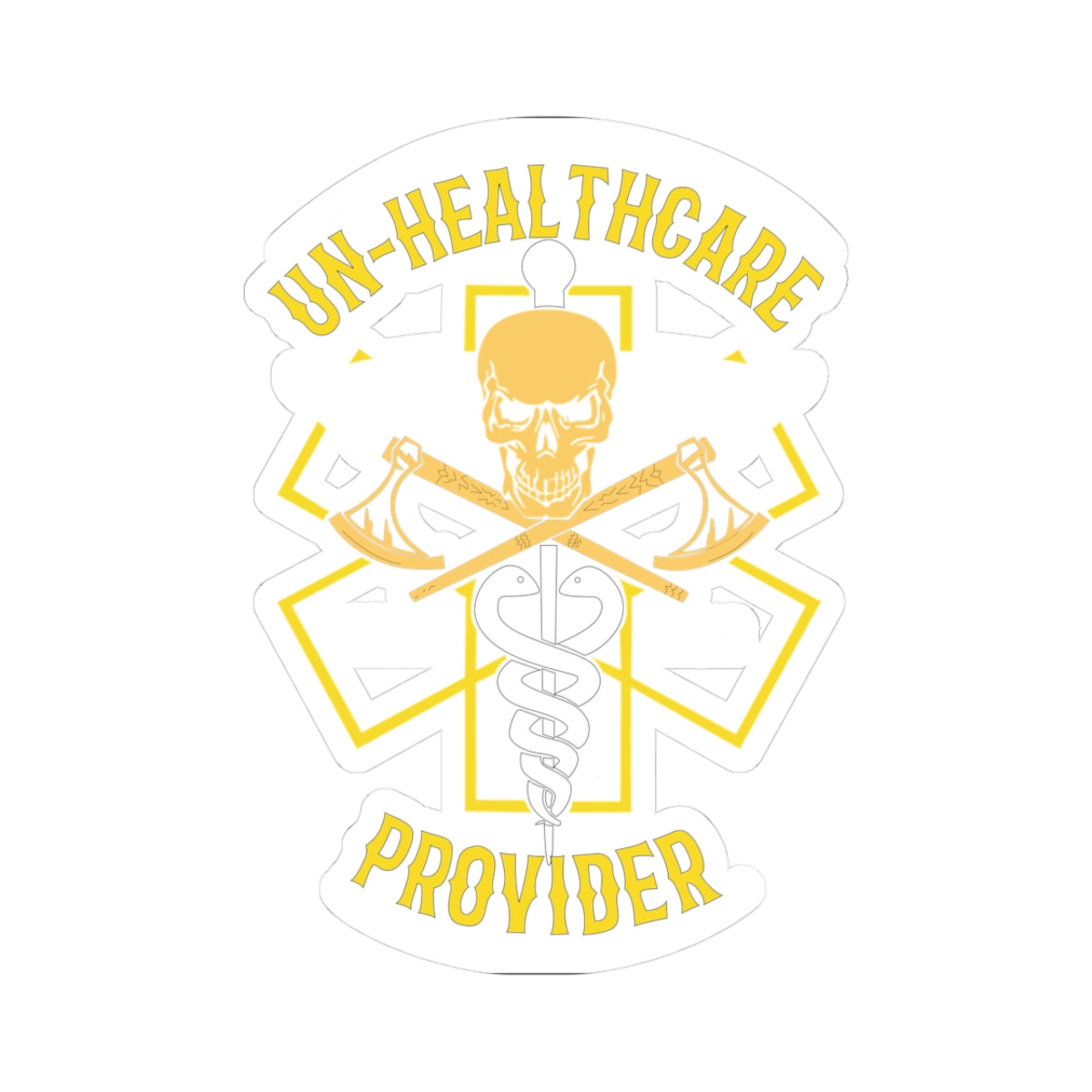 Kiss-Cut Stickers - UN-Healthcare Provider wo Background X 300