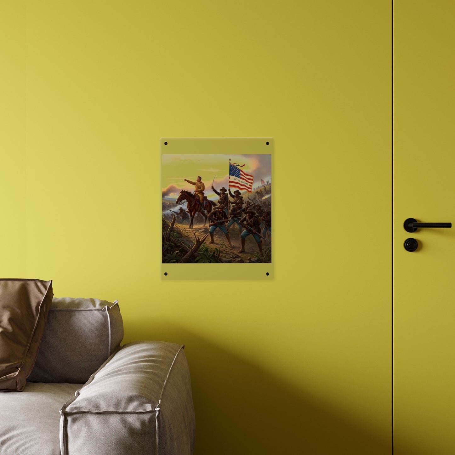 Acrylic Wall Art Panel - Charge up JanJuan Hill