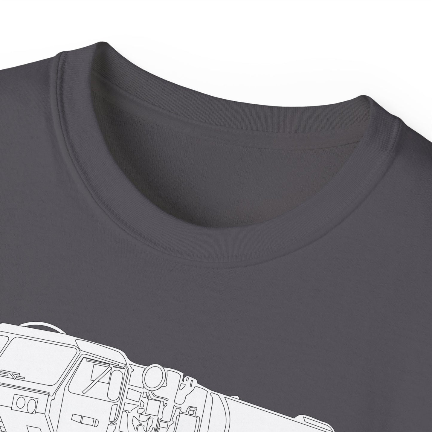 Unisex Ultra Cotton Tee - Vehicle - Fuel Truck - Front Left Oblique X 300
