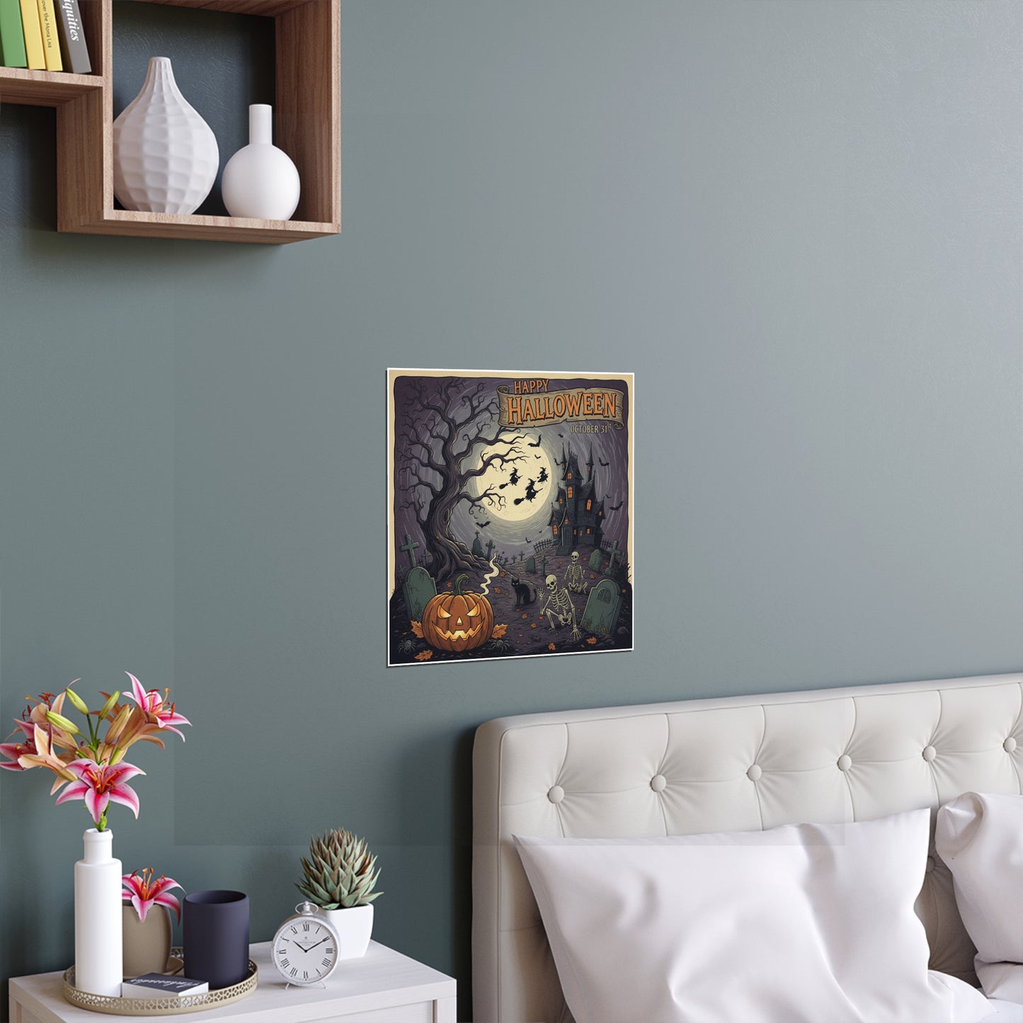 Indoor and Outdoor Silk Posters - Halloween