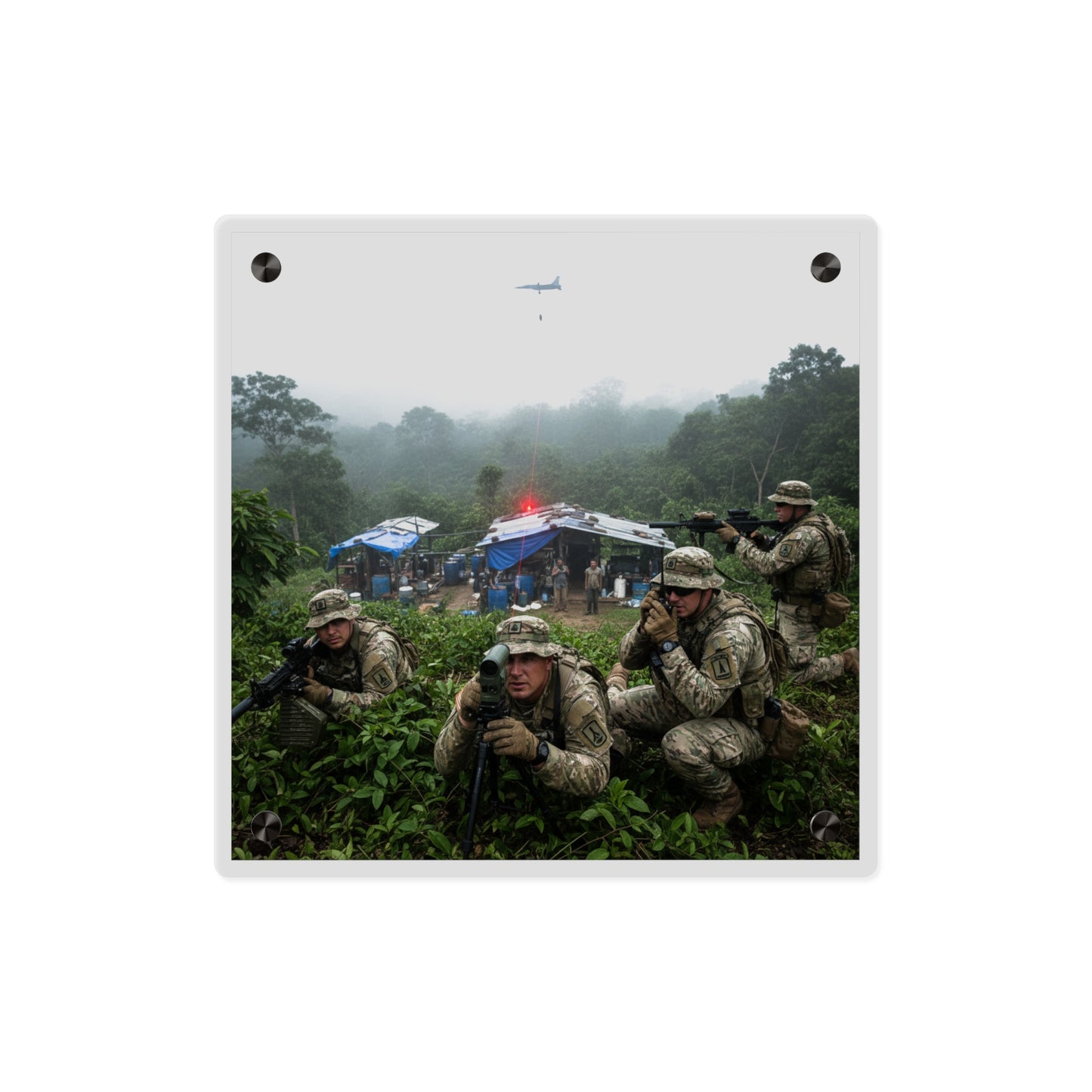 Acrylic Wall Art Panel - Jungle lab