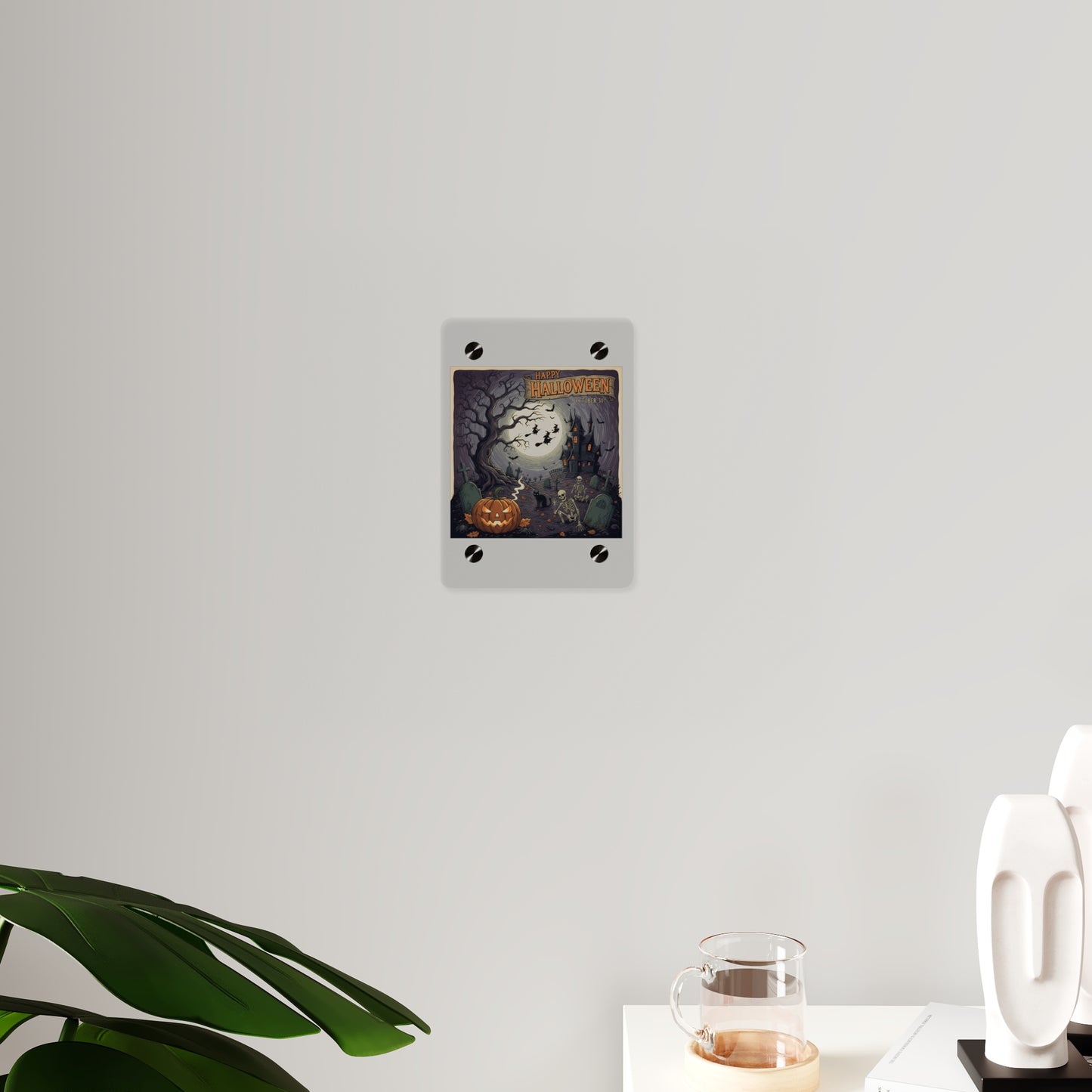 Acrylic Wall Art Panel - Halloween