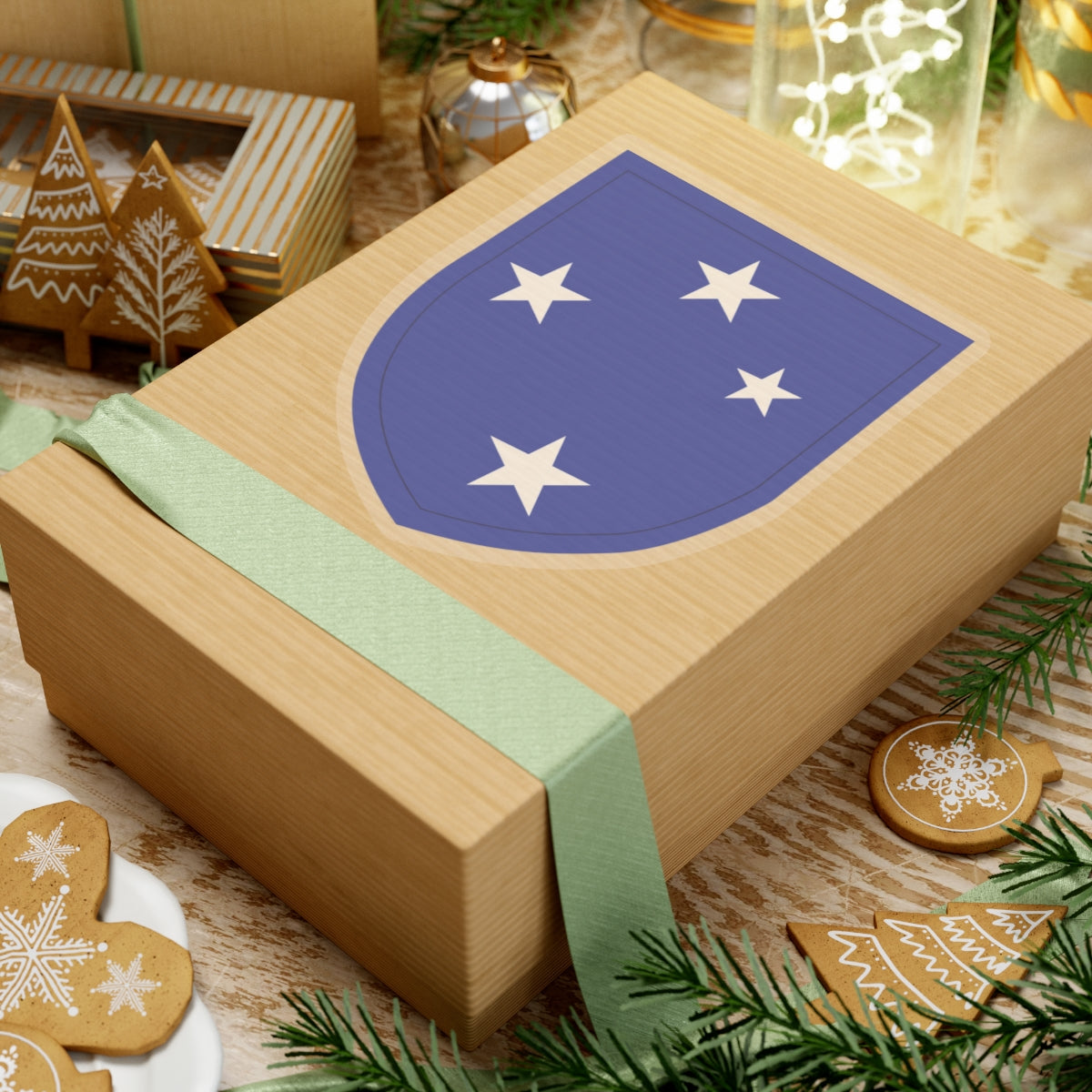 Kiss-Cut Stickers - SSI - 23d Infantry Division X 300