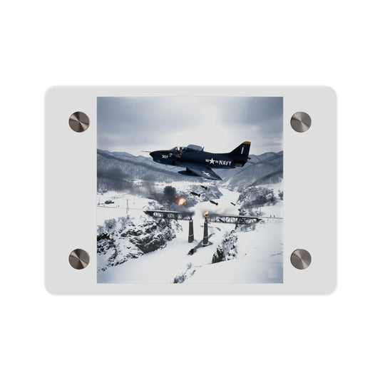 Acrylic Wall Art Panel - Attack at Majon-ni and Samdong-ni during Korean War