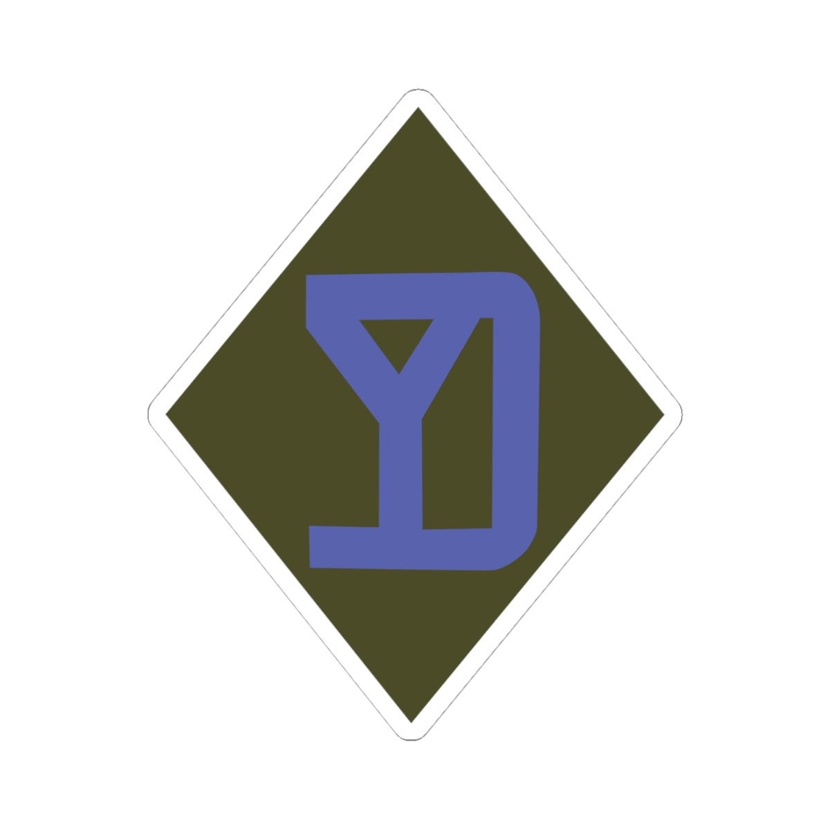 Kiss-Cut Stickers - SSI - 26th Infantry Division X 300