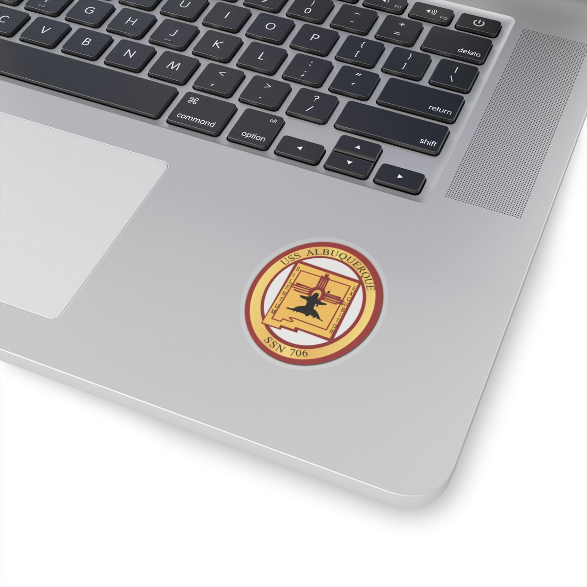 Kiss-Cut Stickers - Navy - USS Albuquerque (SSN-706) wo Txt