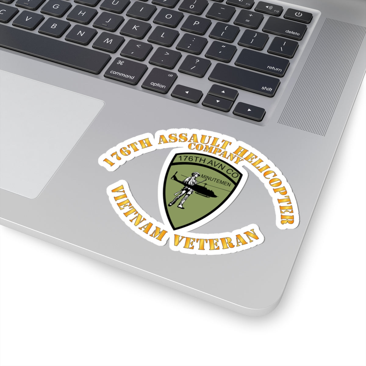 Kiss-Cut Stickers - 176th Assault Helicopter Co - Vietnam Ve