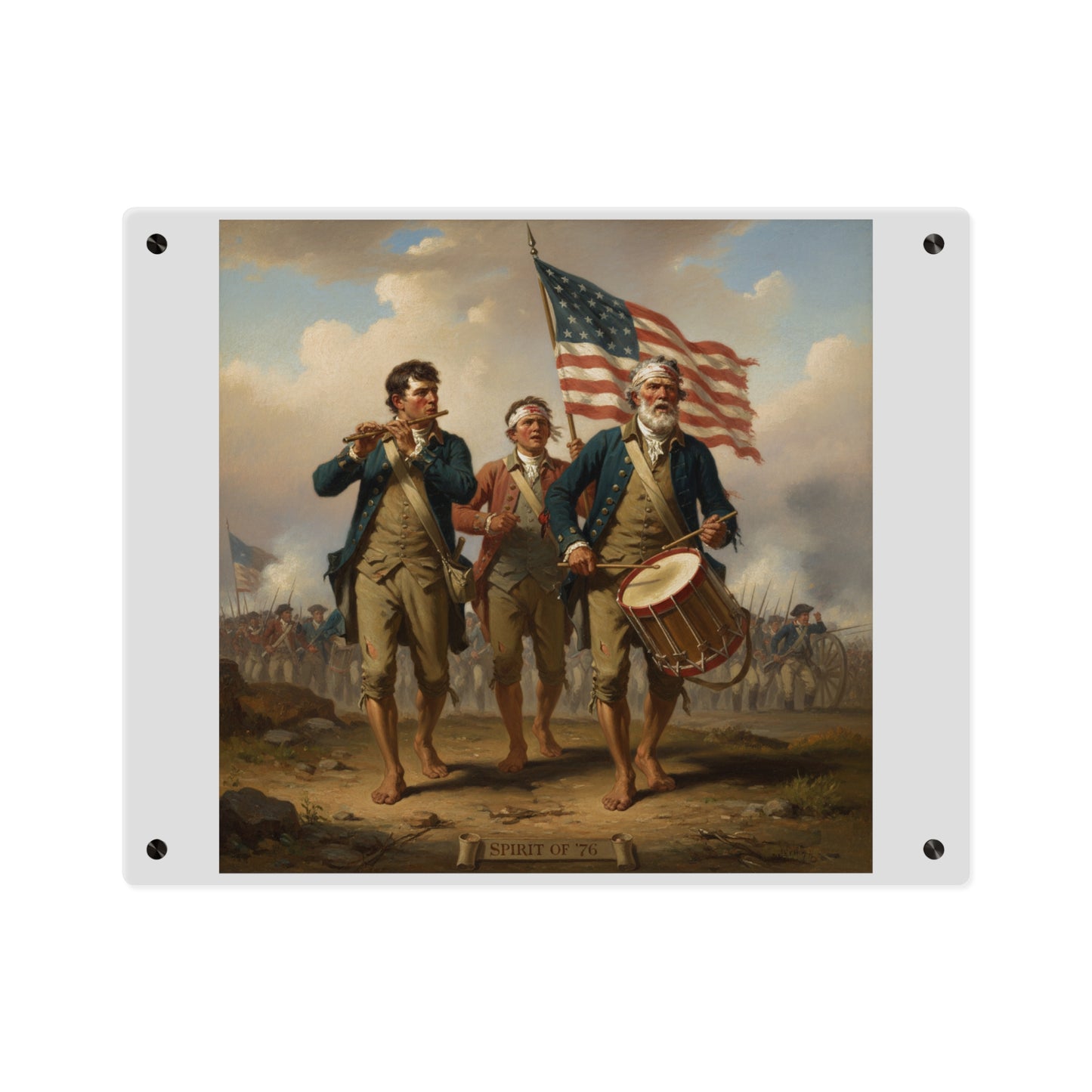 Acrylic Wall Art Panel - Spirit of 76