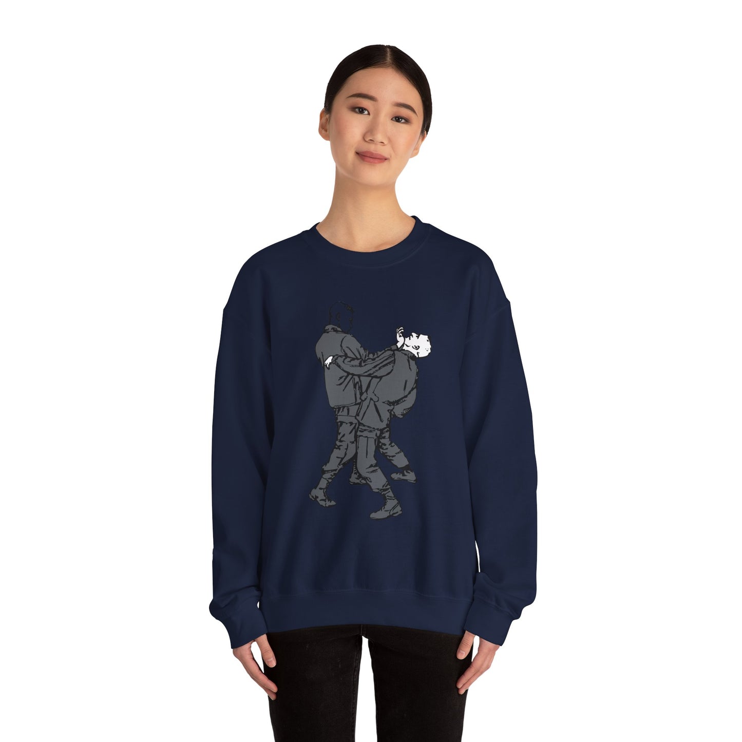 Crewneck Sweatshirt - Palm-Heel Strike to Chin X 300