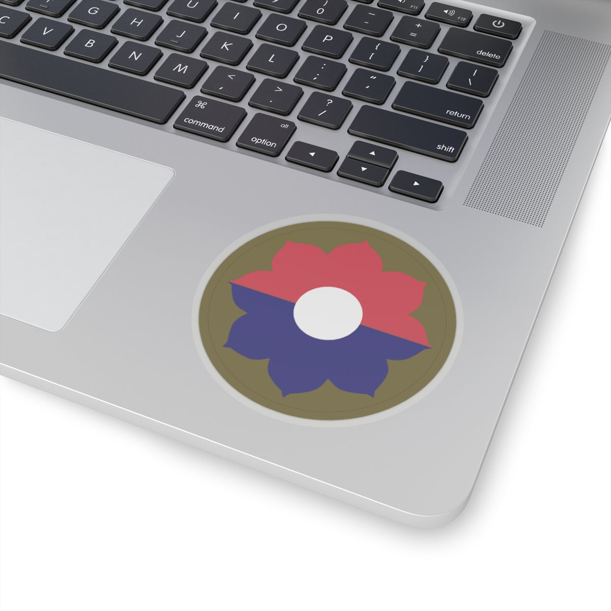 Kiss-Cut Stickers - SSI - 9th Infantry Division wo Txt X 300