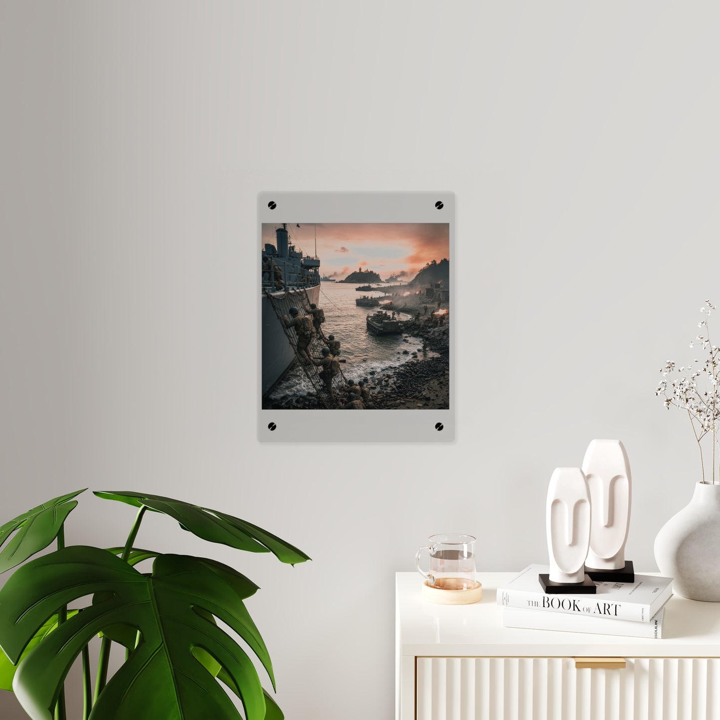 Acrylic Wall Art Panel - Inchon Landing - Korean War