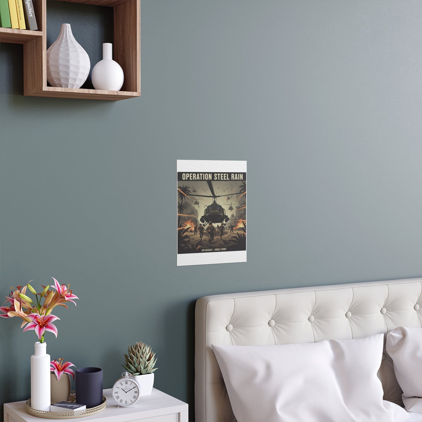 Indoor and Outdoor Silk Posters - Air Assault - Vietnam - Operation Steel Rain