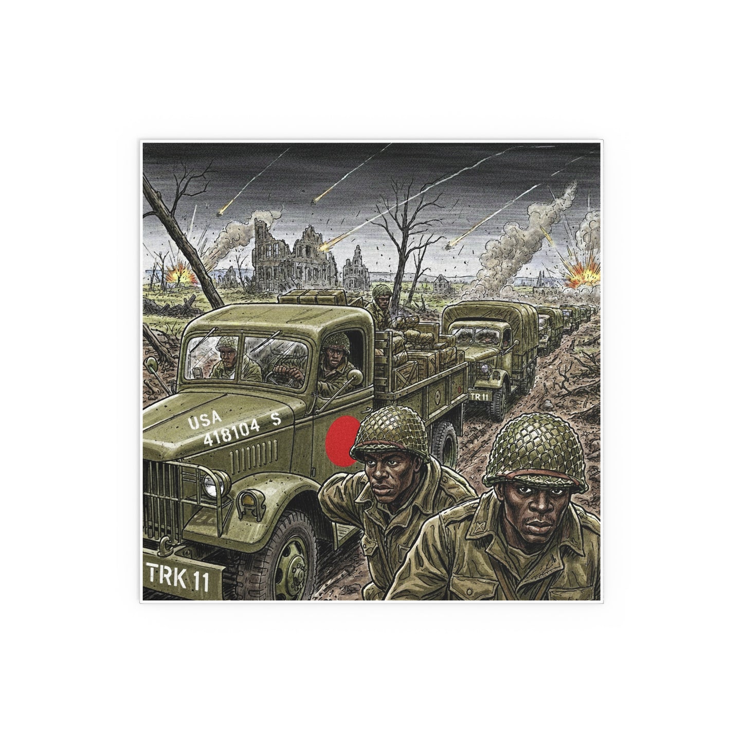 Indoor and Outdoor Silk Posters - RedBall Express w RB