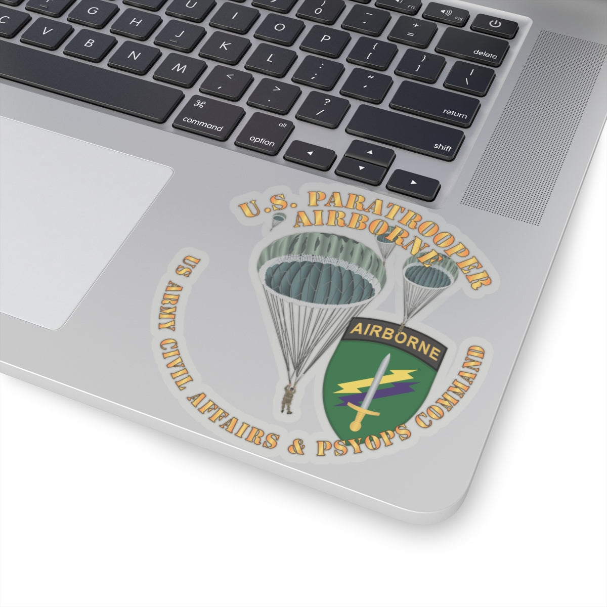 Kiss-Cut Stickers - US Paratrooper - USACAPOC