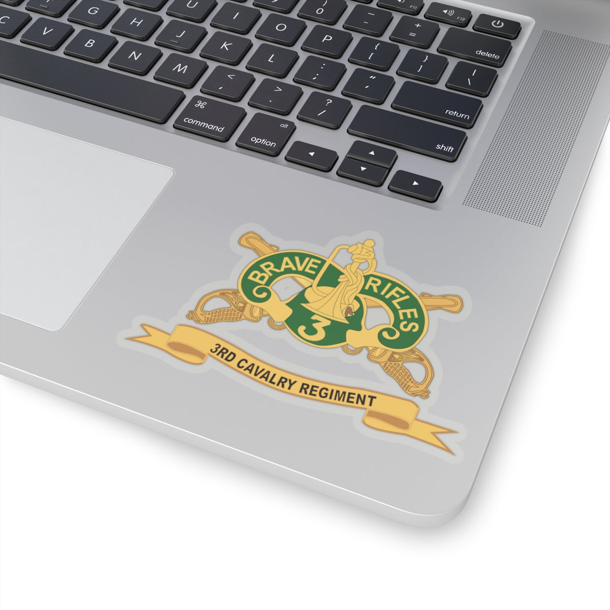 Kiss-Cut Stickers - 3rd Cavalry Regiment w Br - Ribbon