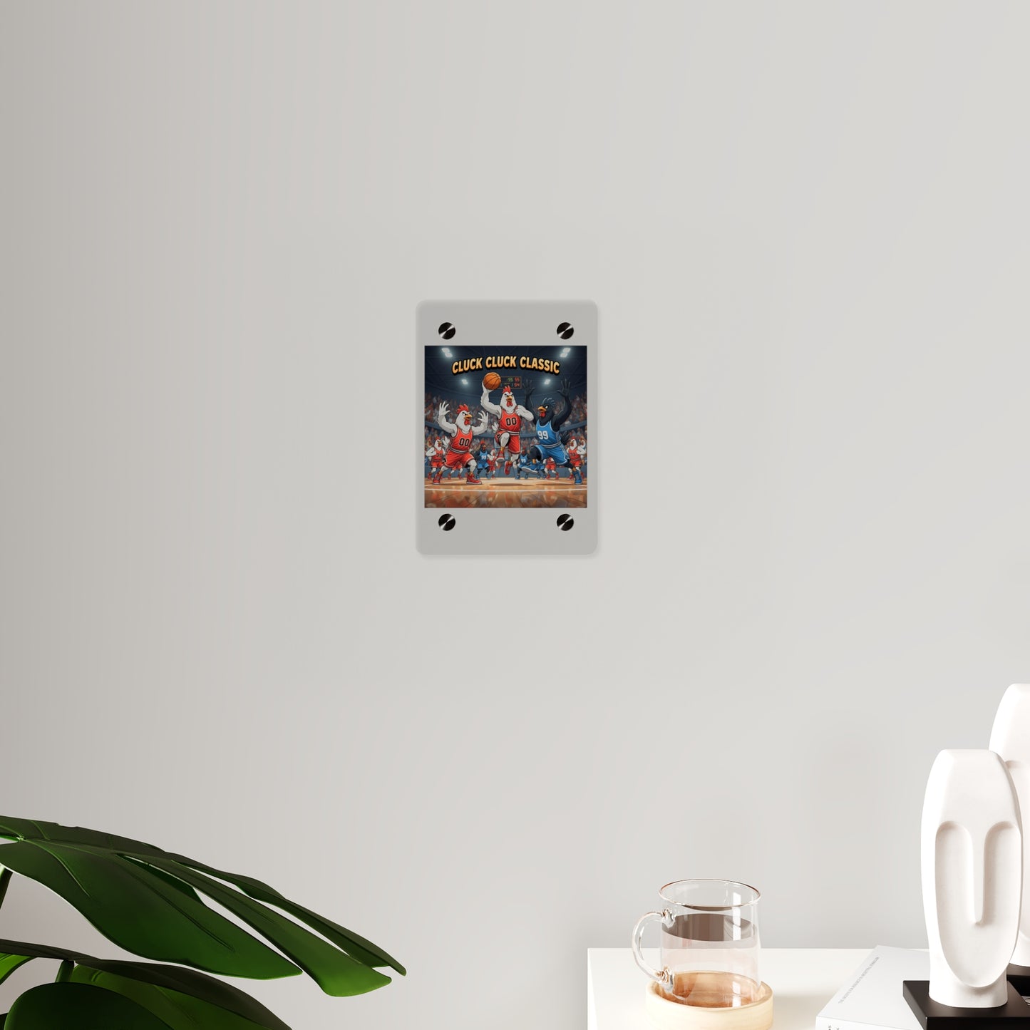 Acrylic Wall Art Panel - Chicken Classic