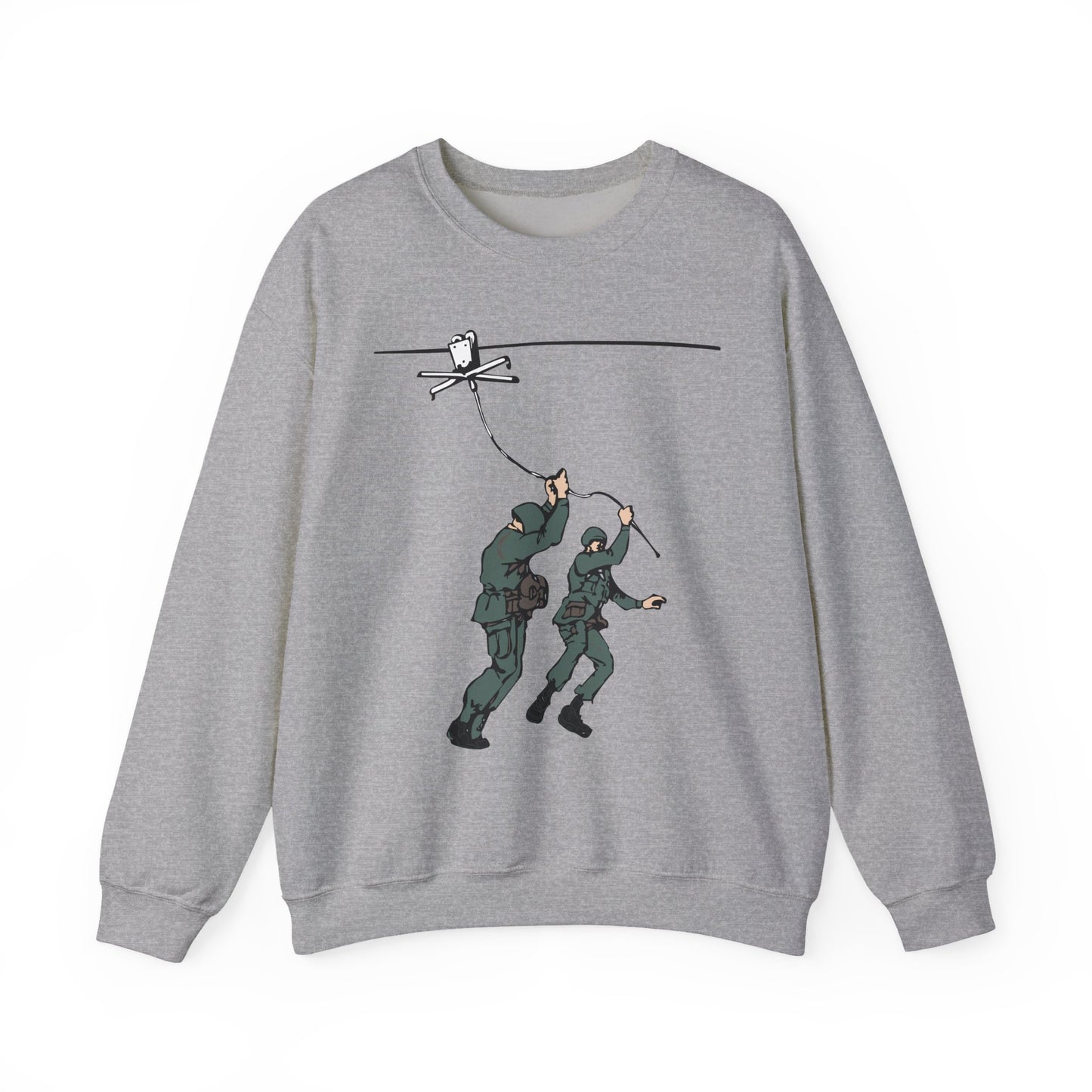 Crewneck Sweatshirt - Airborne - Lateral Drift Trainer X 300