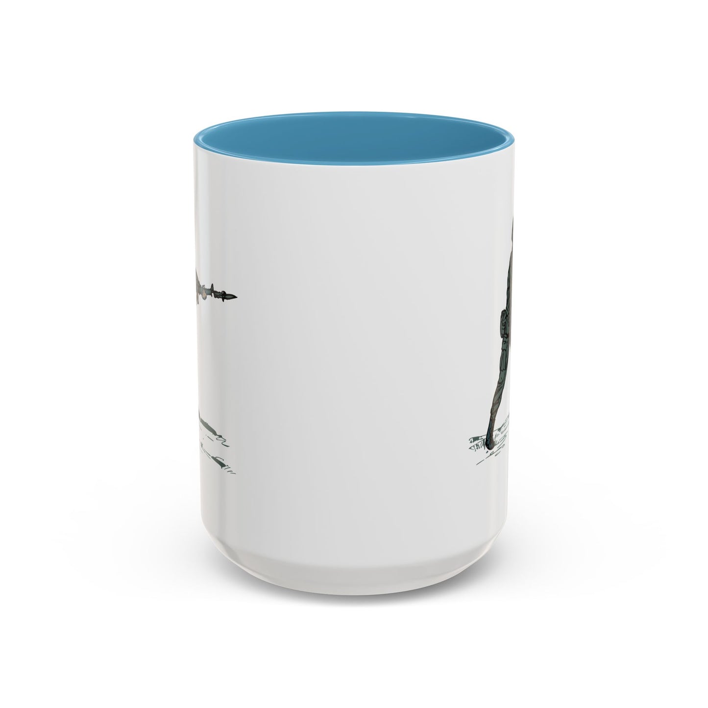 Accent Coffee Mug (11oz & 15oz) - Bayonet Training-Modified Thrust X 300