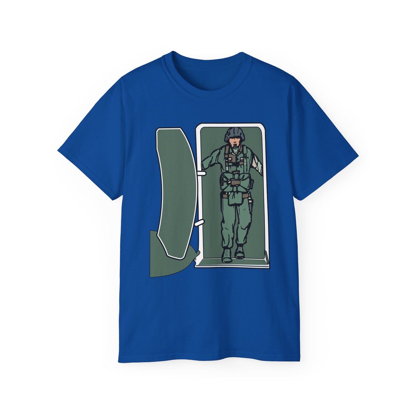 Unisex Ultra Cotton Tee - Airborne - JM Door Check X 300