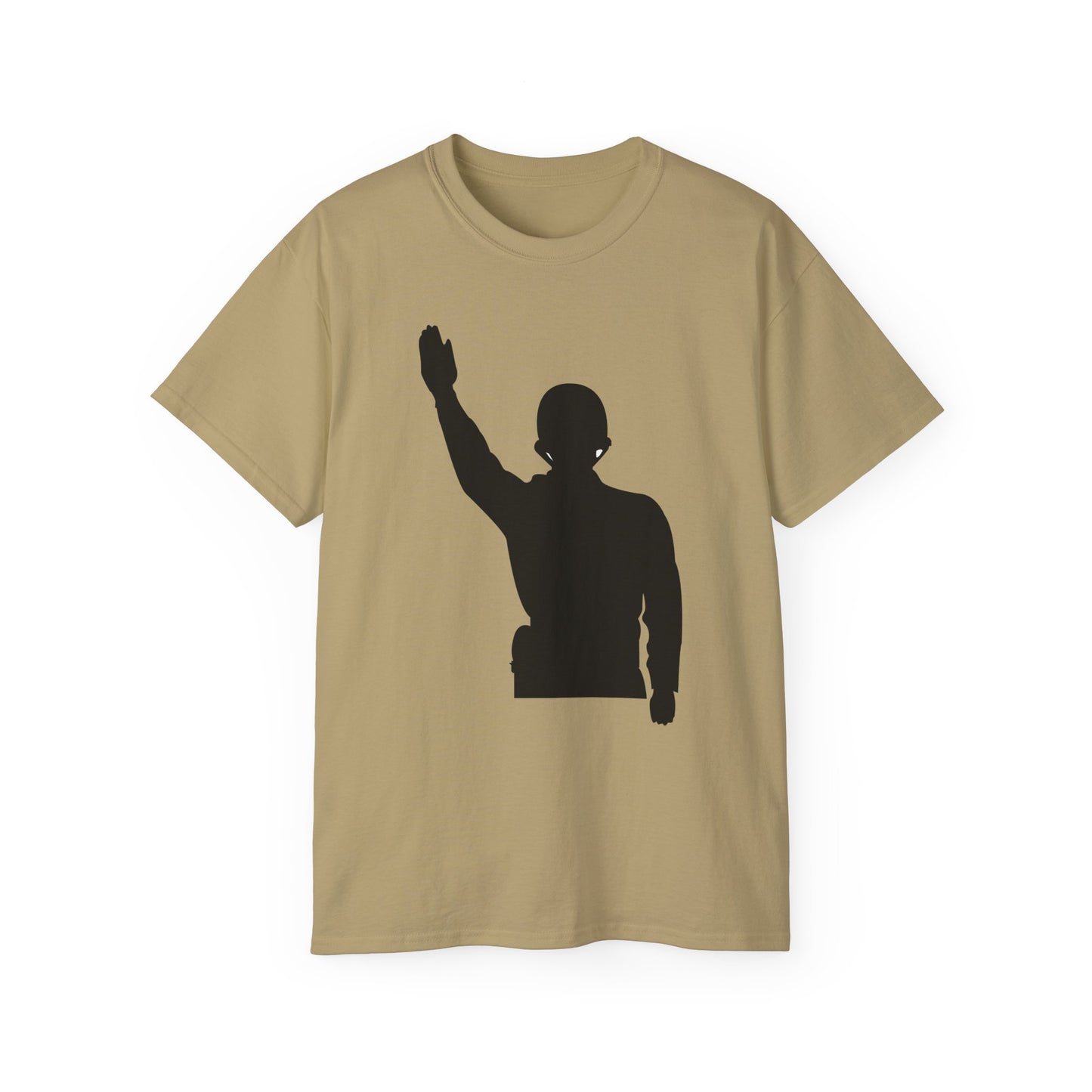Unisex Ultra Cotton Tee - Army - Soldier - Halt - Silhouette X 300
