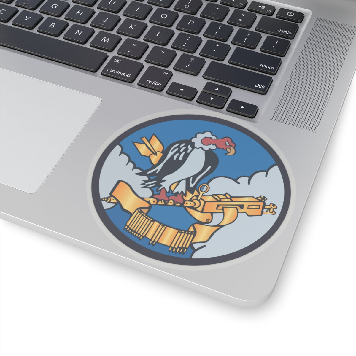 Kiss-Cut Stickers - 824th Bomb Squadron, 484th Bomb Group - 15th AAF wo Txt X 300