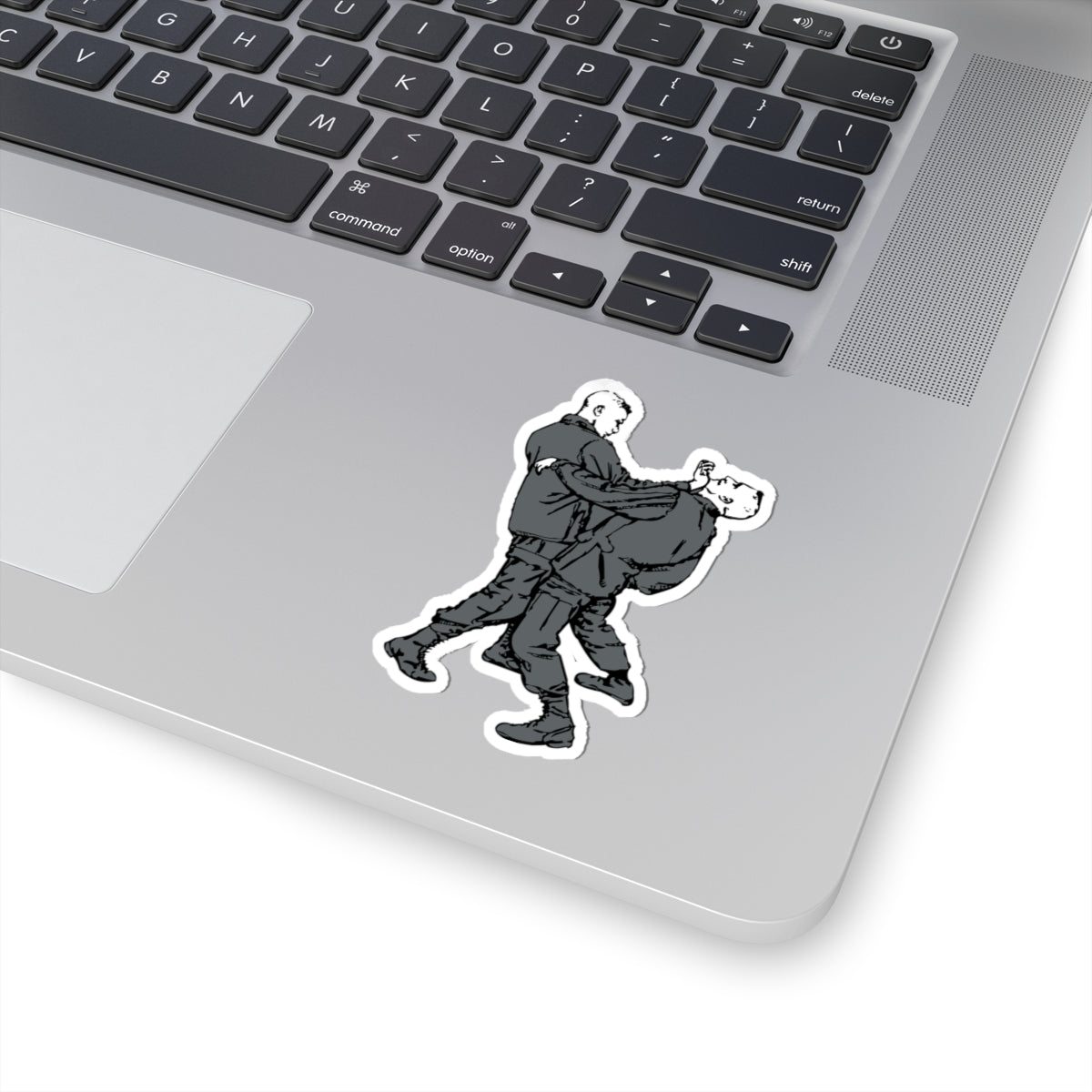 Kiss-Cut Stickers - Palm-Heel Strike to Chin X 300
