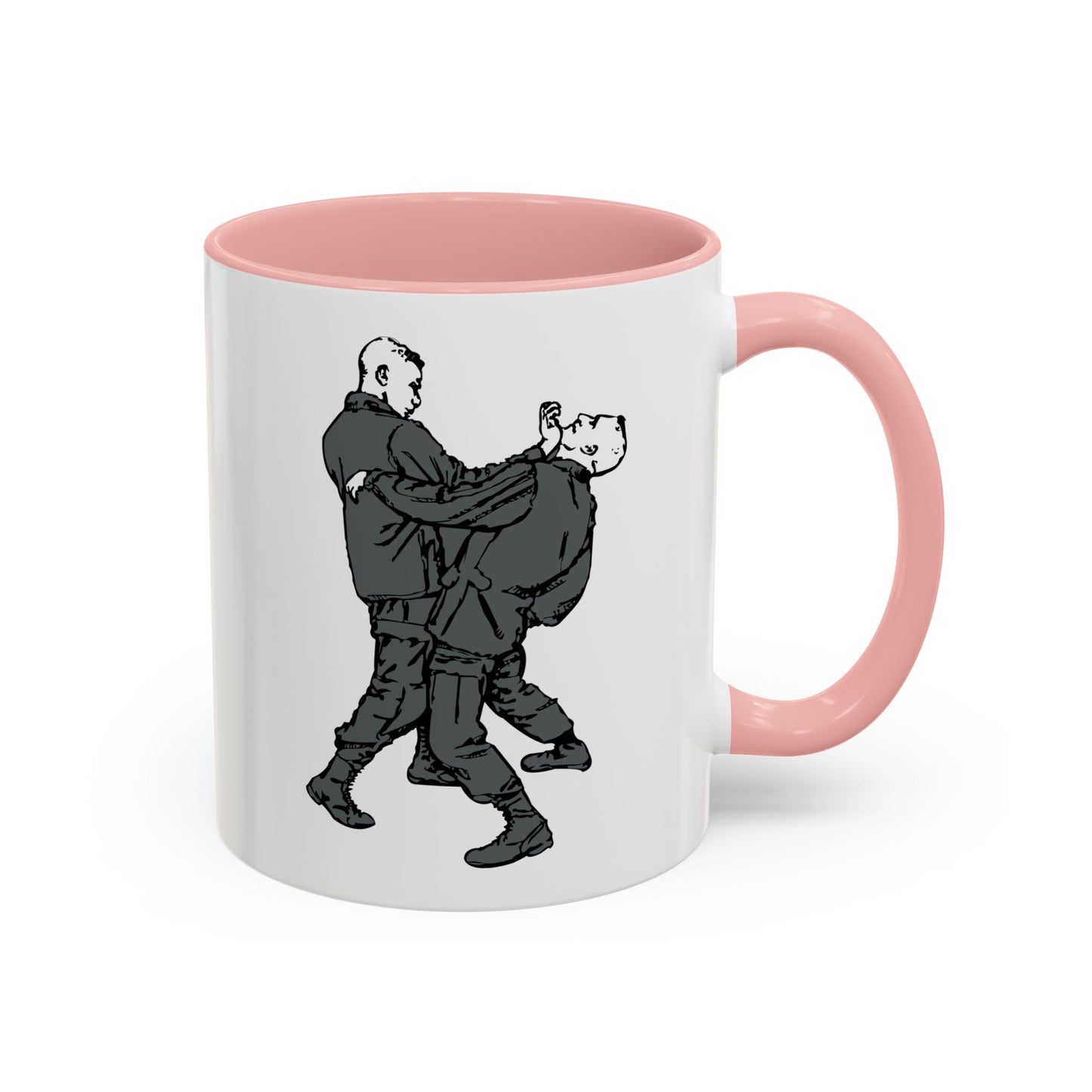 Accent Coffee Mug (11oz & 15oz) - Palm-Heel Strike to Chin X 300