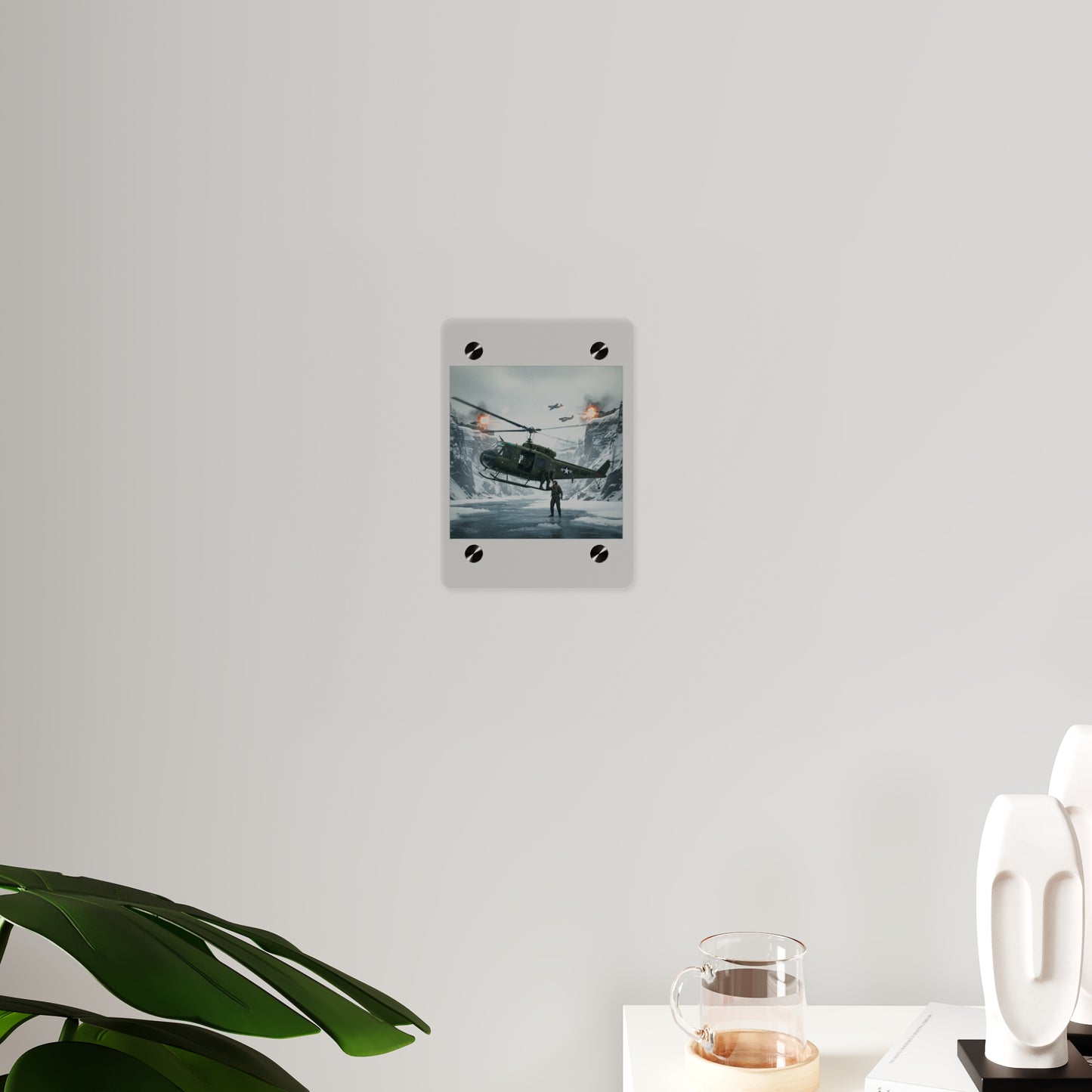 Acrylic Wall Art Panel - Rescue Mission from Majon-ni and Samdong-ni attack - Korean War