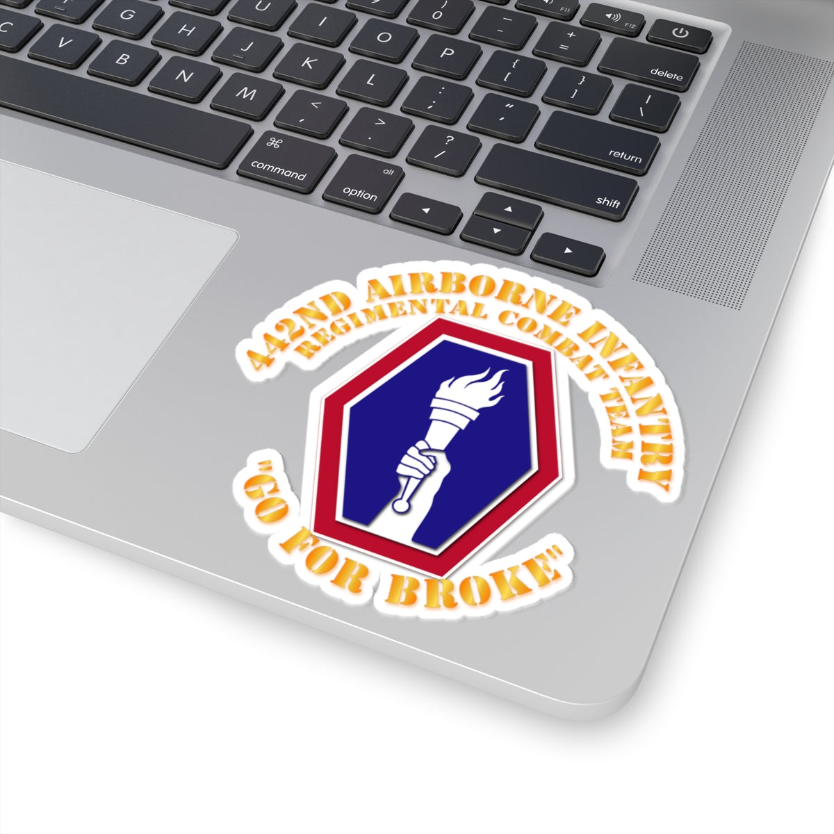 Kiss-Cut Stickers - 442nd Airborne Infantry Regimental Combat Team