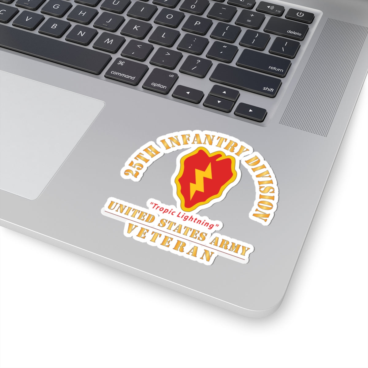 Kiss-Cut Stickers - SSI - 25th Infantry Division - Tropic Lightning - US Army Veteran X 300