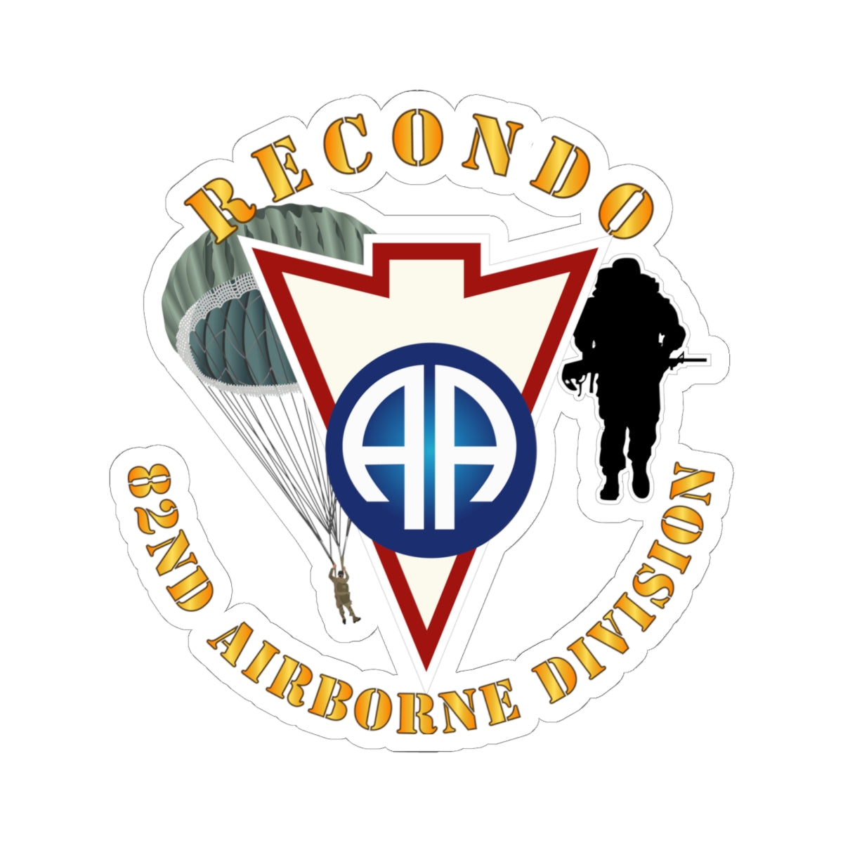 Kiss-Cut Stickers - Recondo - Para - 82AD