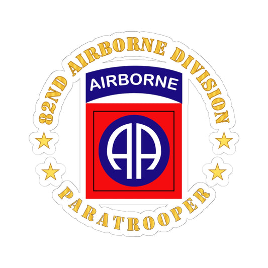 Kiss-Cut Stickers - 82nd Airborne Division - Paratrooper