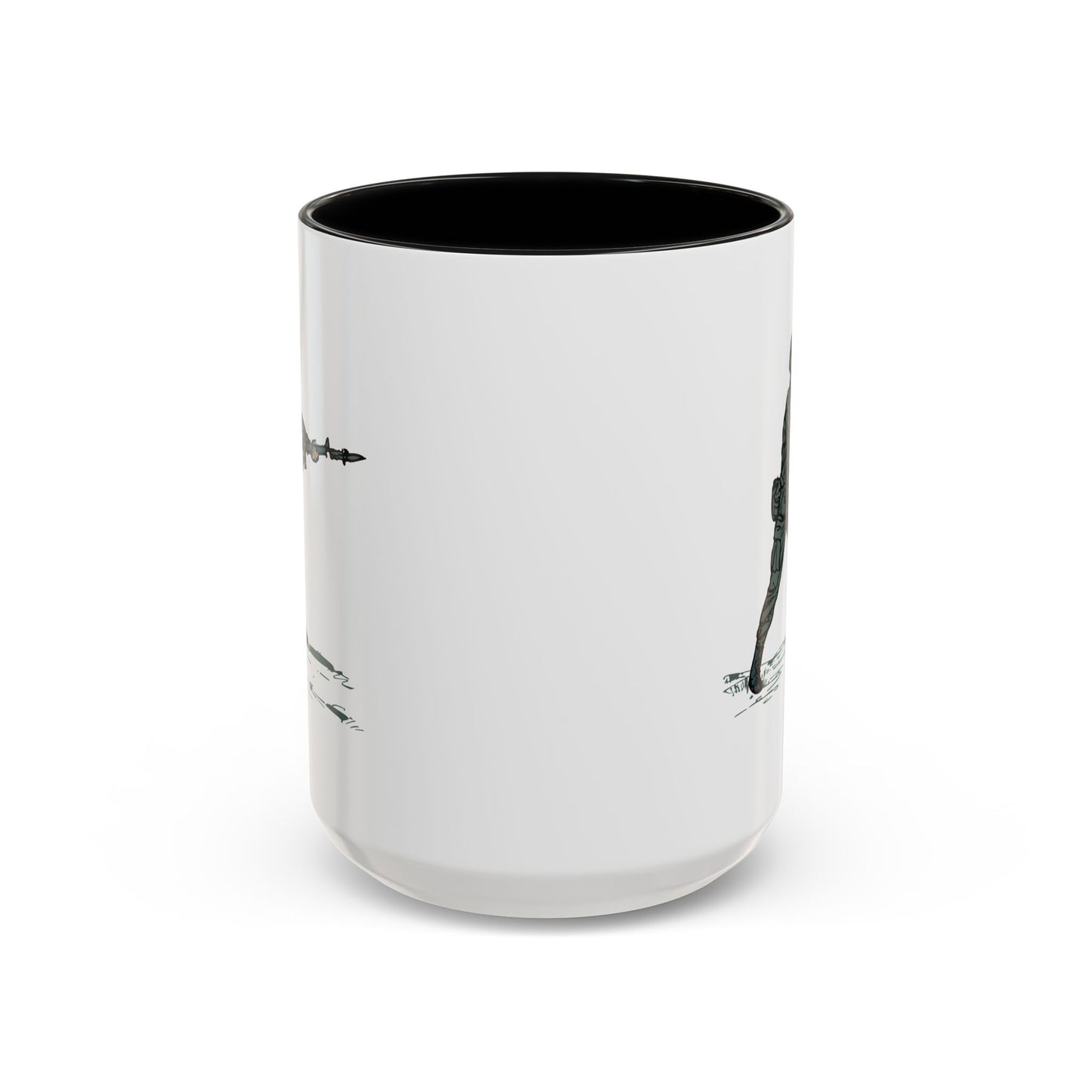 Accent Coffee Mug (11oz & 15oz) - Bayonet Training-Modified Thrust X 300