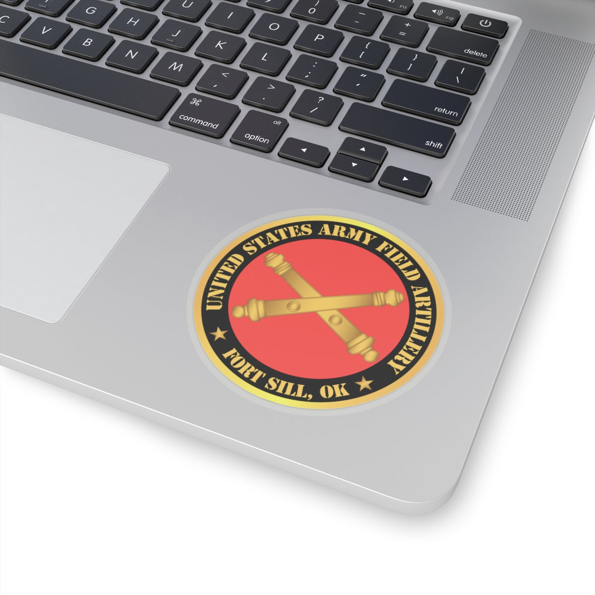 Kiss-Cut Stickers - US Army Field Artillery Ft SIll Ok w Branch