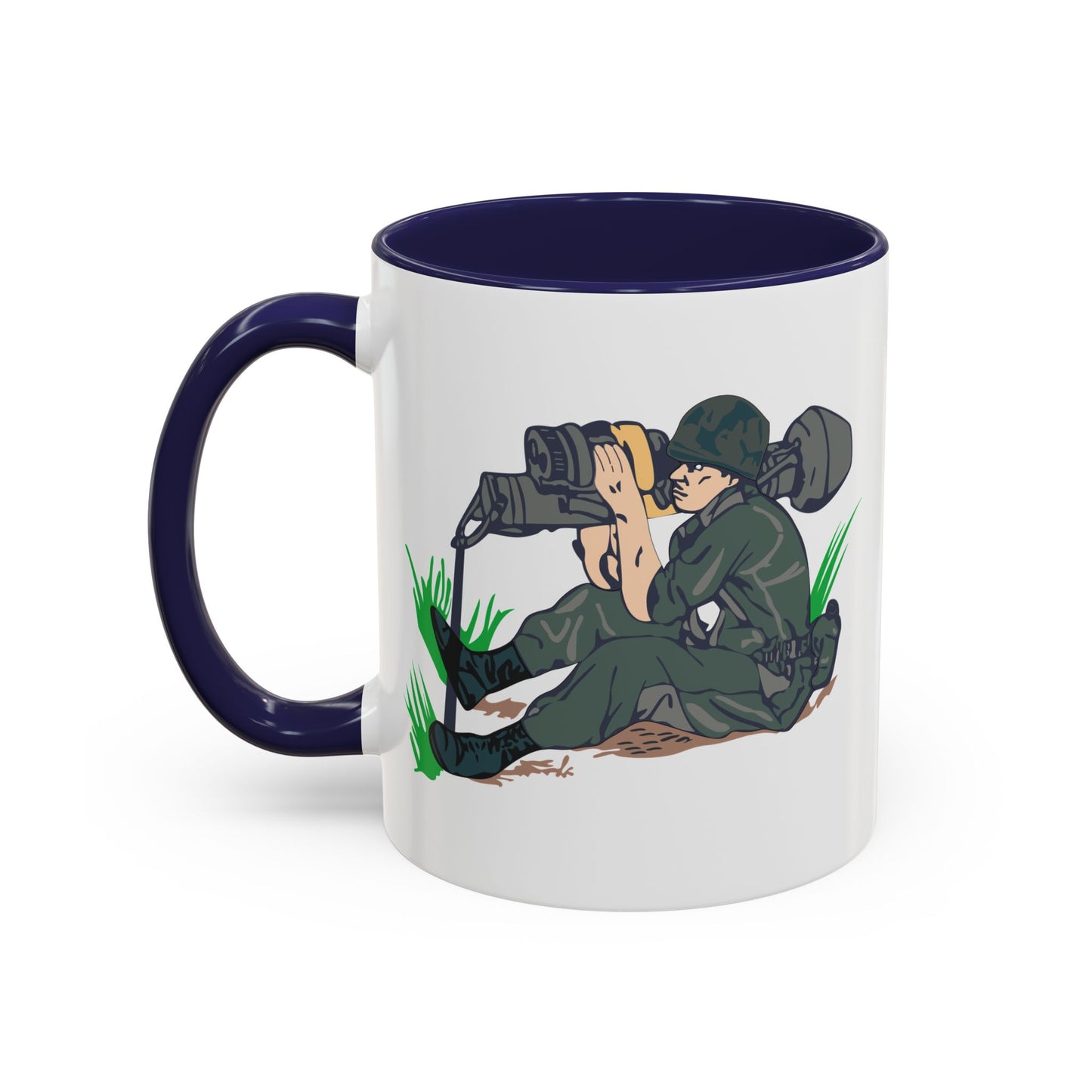 Accent Coffee Mug (11oz & 15oz) - Anti Armor M47 Dragon X 300